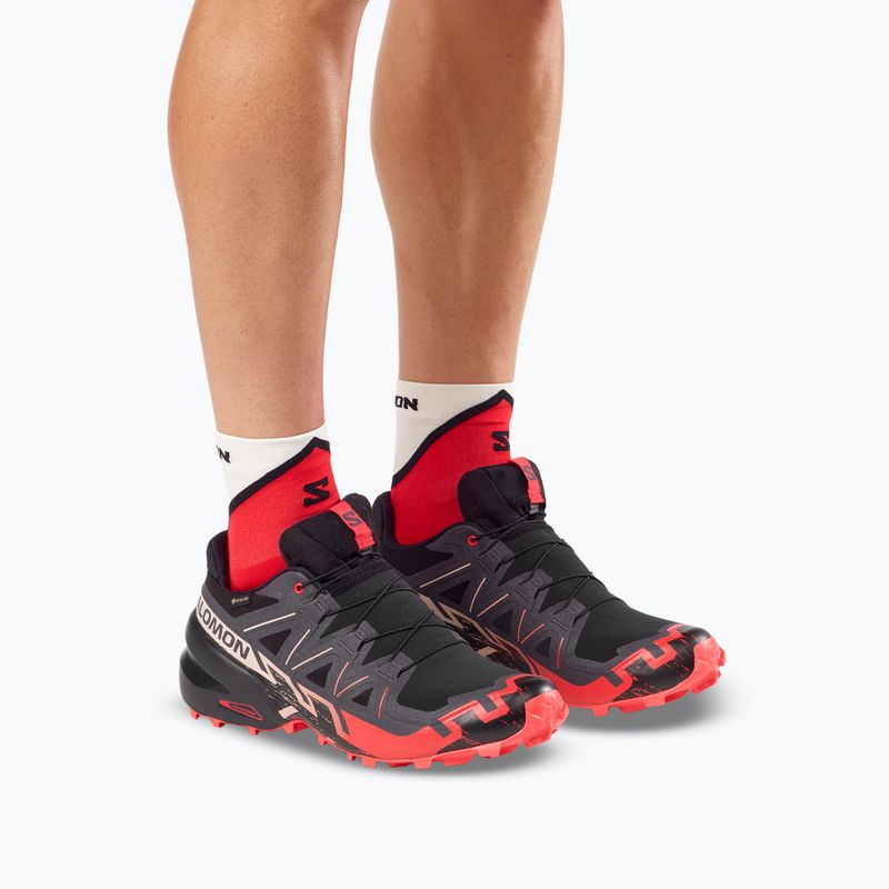 Vyriški bėgimo batai Salomon Speedcross 6 GTX black/fiery red 6