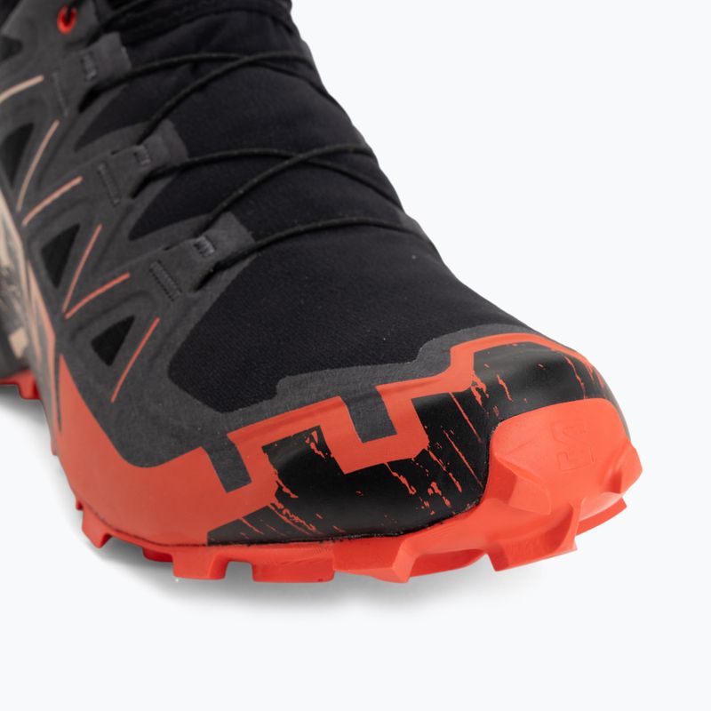 Vyriški bėgimo batai Salomon Speedcross 6 GTX black/fiery red 7