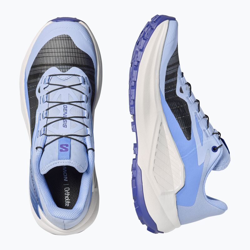 Moteriški bėgimo batai Salomon Genesis brunnera blue/persian jewel/deep blue 4