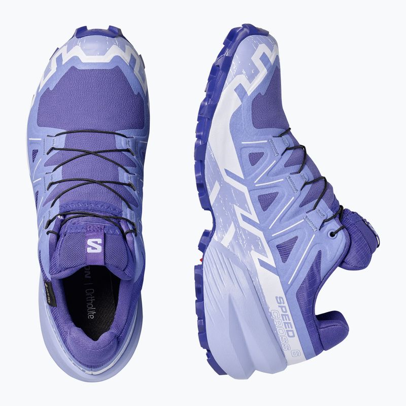 Moteriški bėgimo batai Salomon Speedcross 6 GTX deep blue/brunnera blue 4