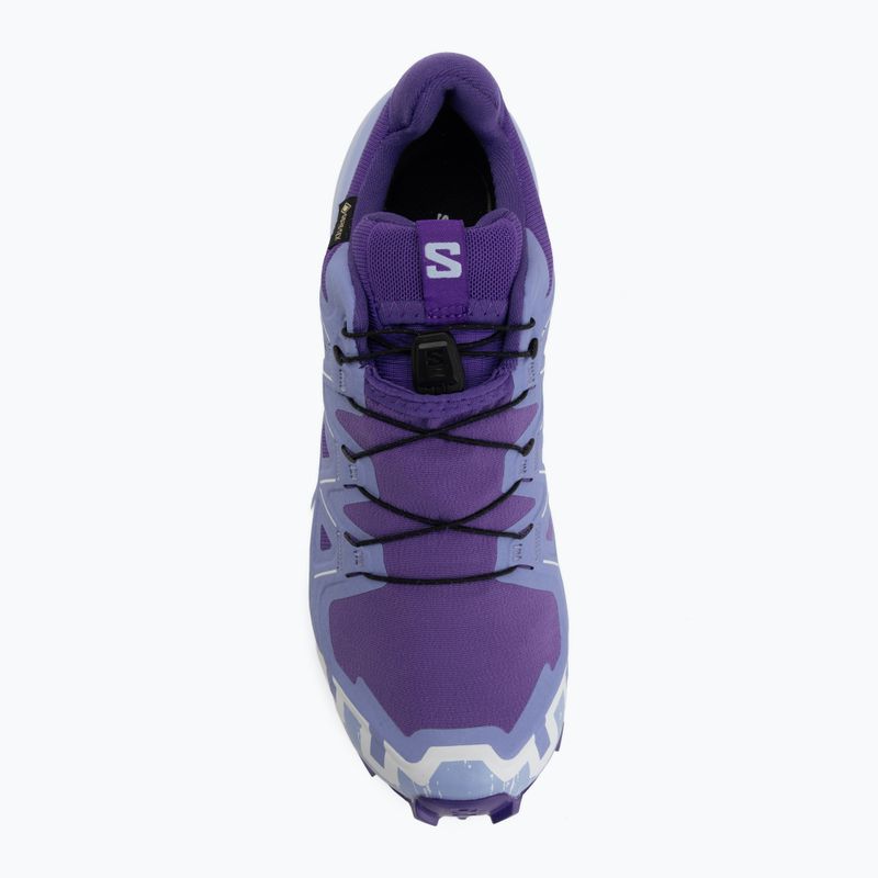 Moteriški bėgimo batai Salomon Speedcross 6 GTX deep blue/brunnera blue 5