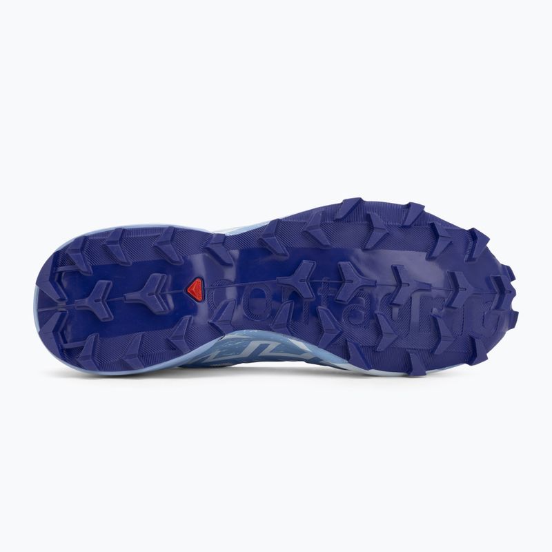 Moteriški bėgimo batai Salomon Speedcross 6 burro/sunny lime/almond cream 4