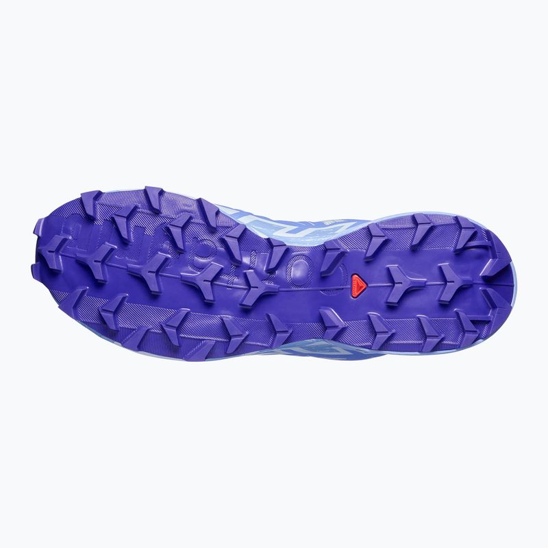 Moteriški bėgimo batai Salomon Speedcross 6 burro/sunny lime/almond cream 12