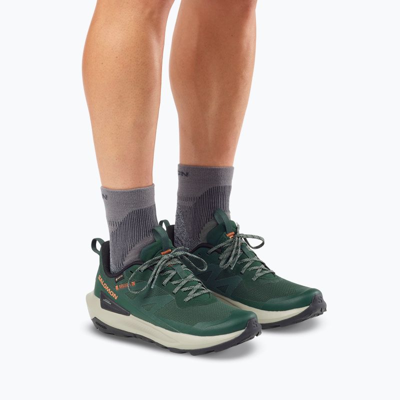 Vyriški turistiniai batai Salomon Elixir Activ GTX scarab/green gable 8