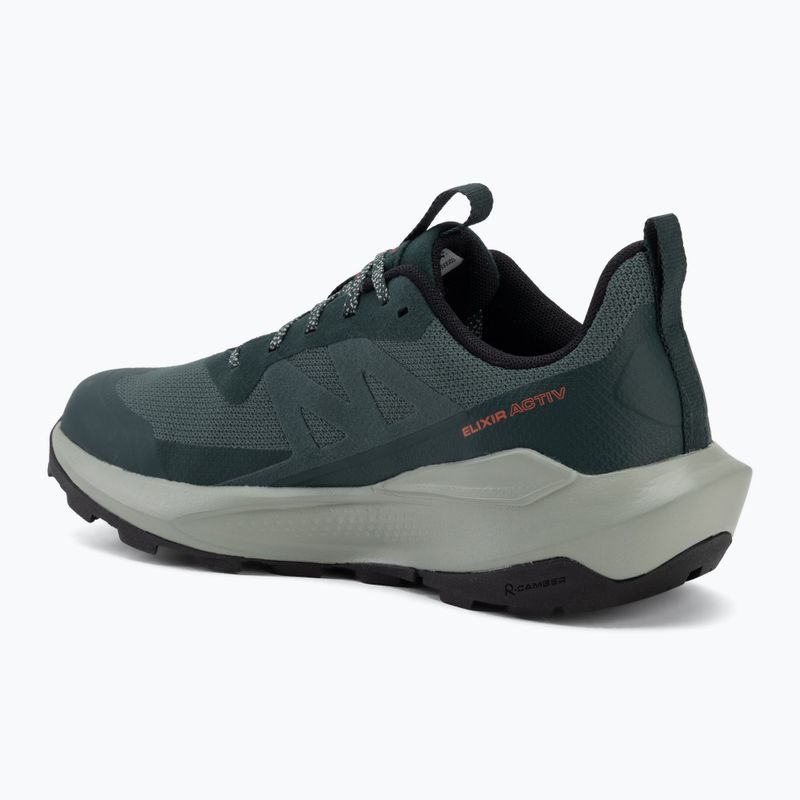 Vyriški turistiniai batai Salomon Elixir Activ GTX scarab/green gable 3