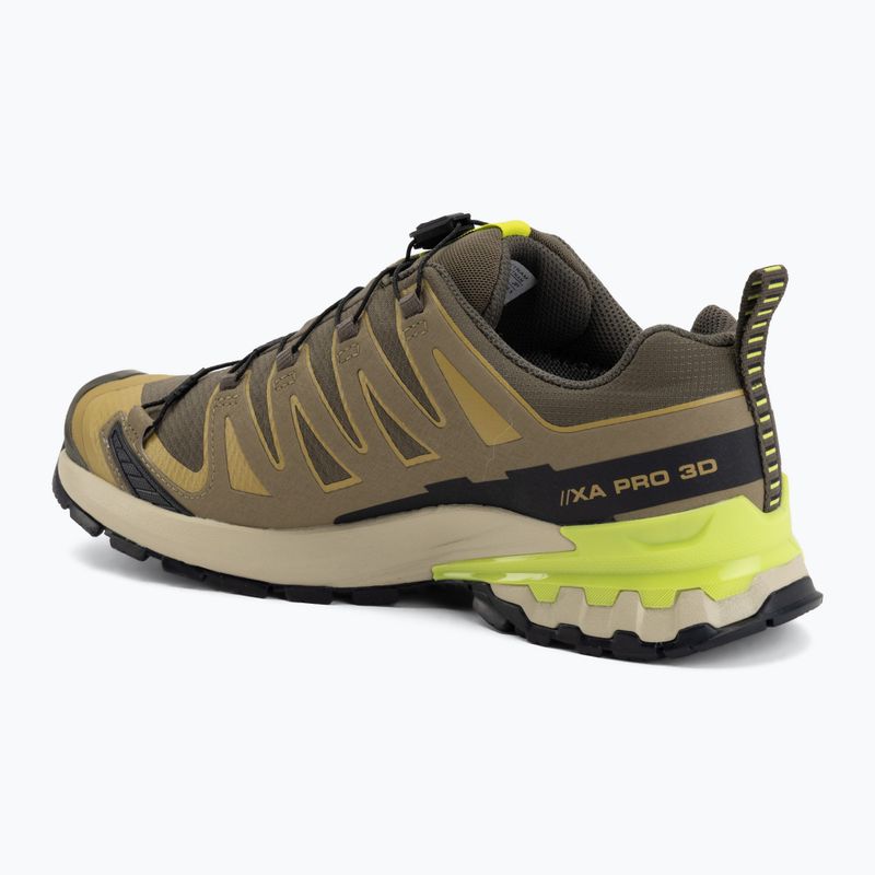 Vyriški bėgimo batai Salomon XA Pro 3D V9 GTX grape leaf/aloe 3