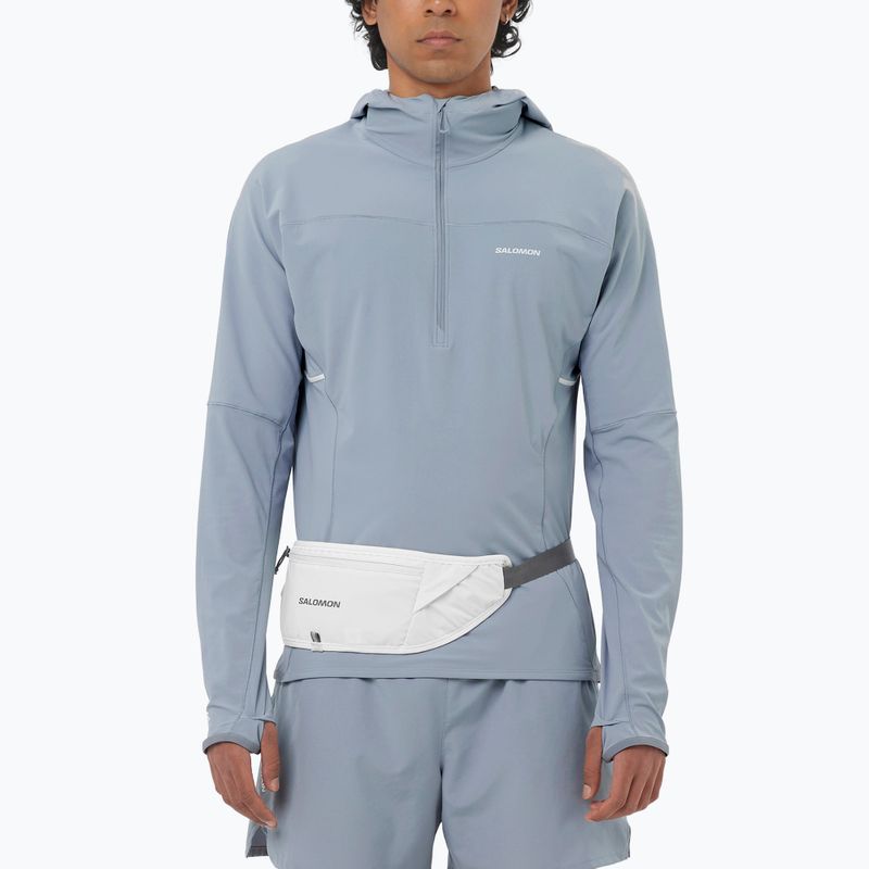 Vyriška bėgimo striukė Salomon Sense Aero Hybrid Half Zip Hooded trade winds