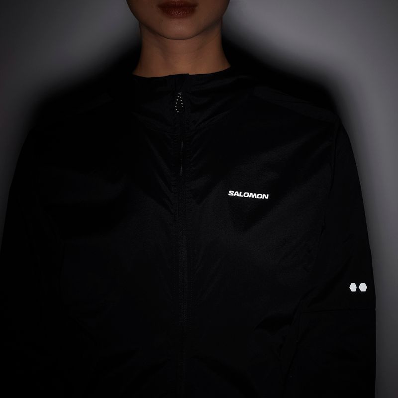 Moteriška bėgimo striukė Salomon Sense Aero Wind black 5