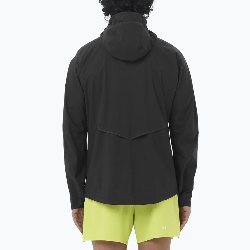 Vyriška bėgimo striukė Salomon Bonatti Waterproof dee black 2