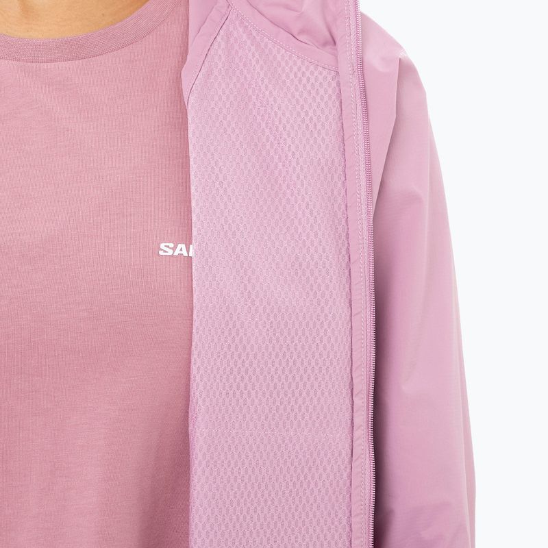 Moteriška vėjui atspari striukė Salomon Outwind Full Zip valerian 7