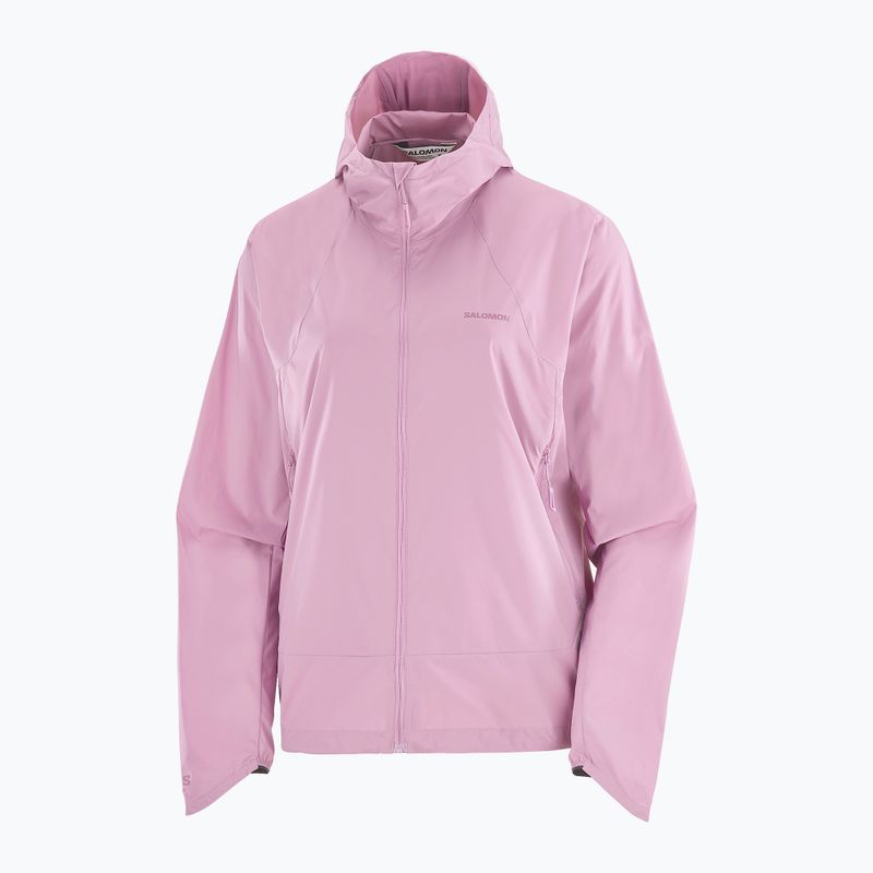 Moteriška vėjui atspari striukė Salomon Outwind Full Zip valerian 8