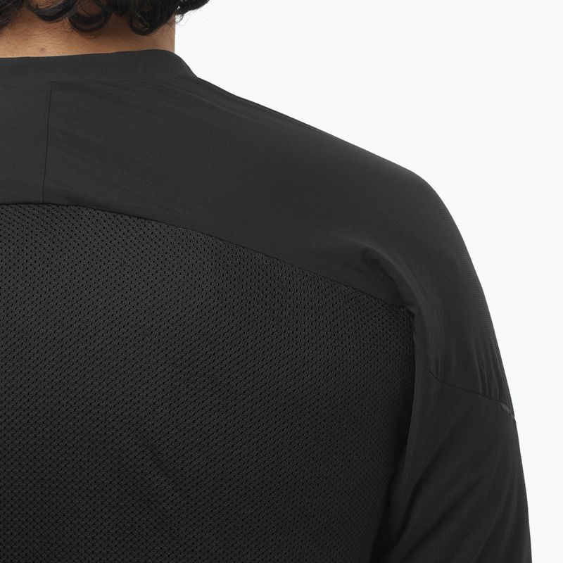 Vyriškas bėgimo džemperis Salomon Ultra Fleece Deep Black 4