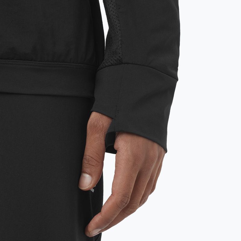Vyriškas bėgimo džemperis Salomon Ultra Fleece Deep Black 6