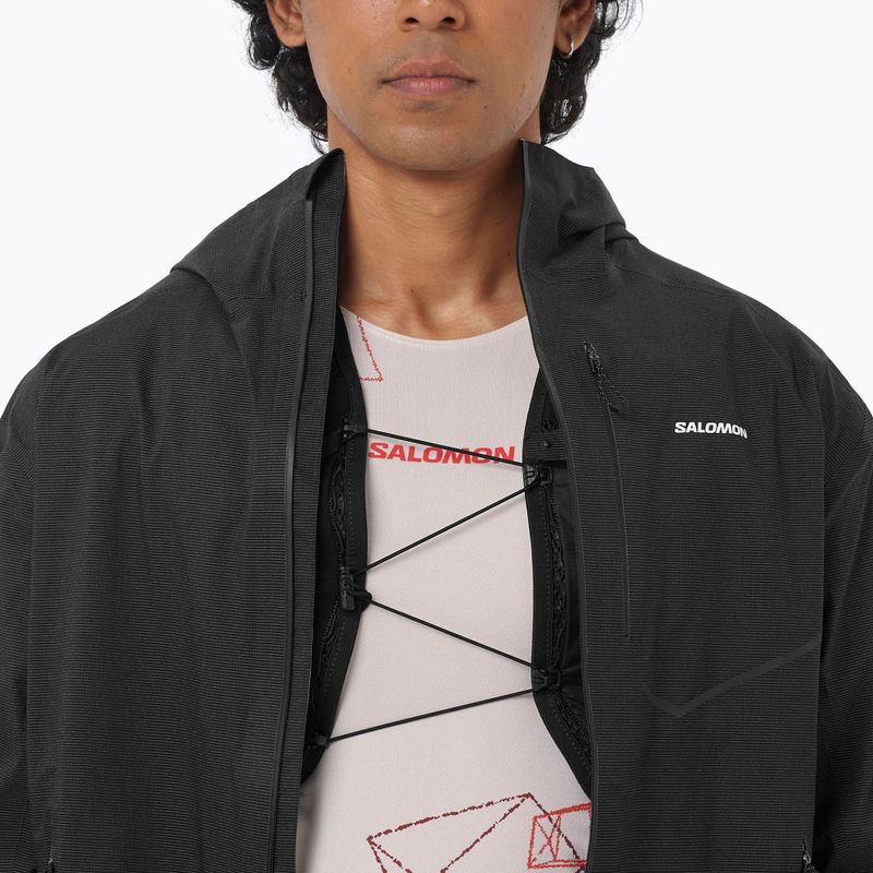 Vyriška bėgimo striukė Salomon S/Lab Bonatti Infinite Jacket deep black 4