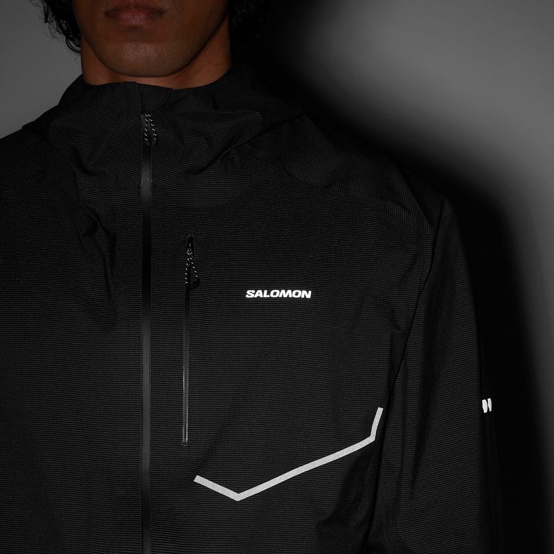 Vyriška bėgimo striukė Salomon S/Lab Bonatti Infinite Jacket deep black 7