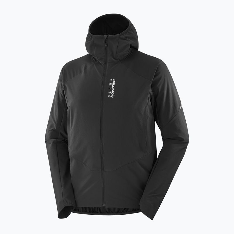 Vyriška bėgimo striukė Salomon Ultra Softshell Jacket deep black 8
