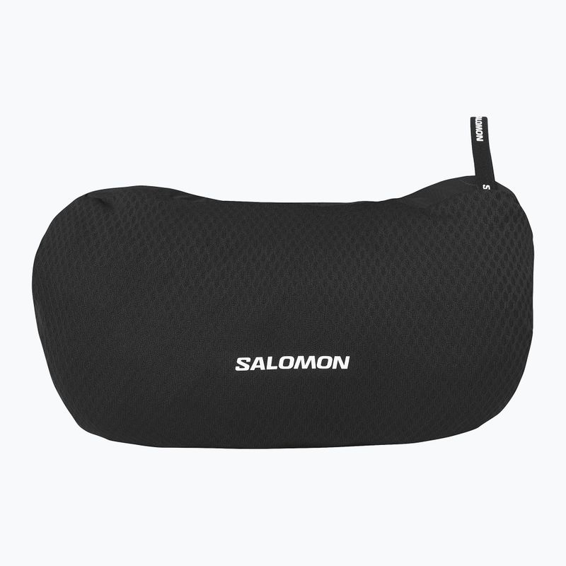 Vyriška vėjo nepraleidžianti striukė Salomon Outwind Full Zip gilios juodos spalvos 8
