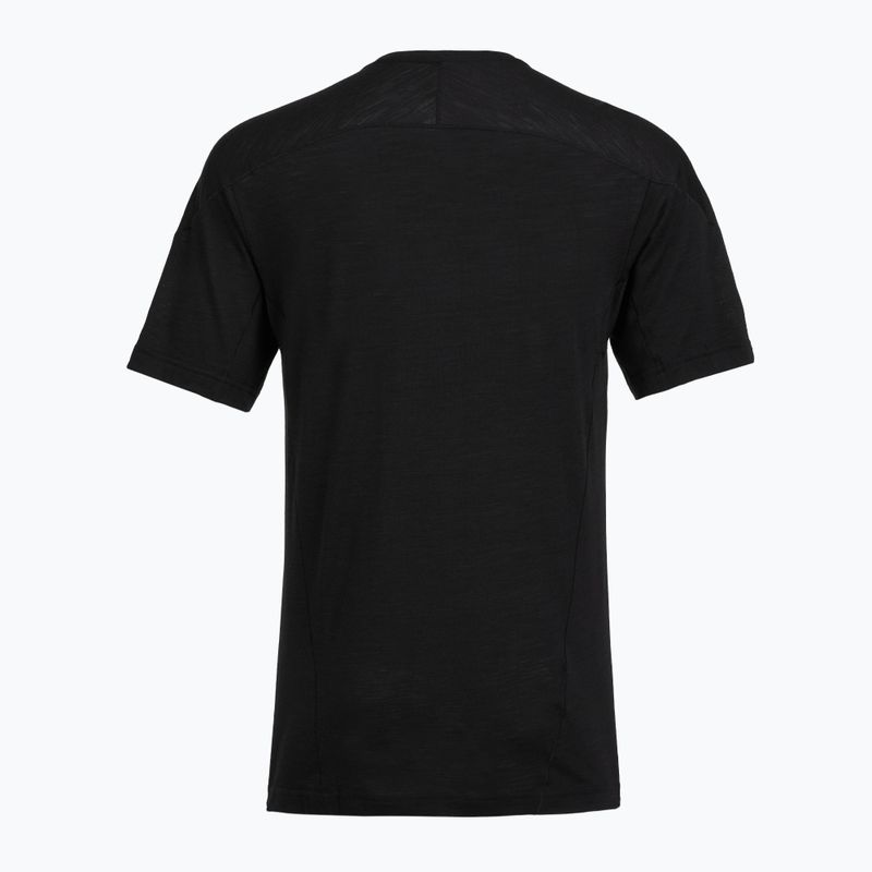 Vyriški bėgimo marškinėliai  Salomon Ultra Tee deep black 6