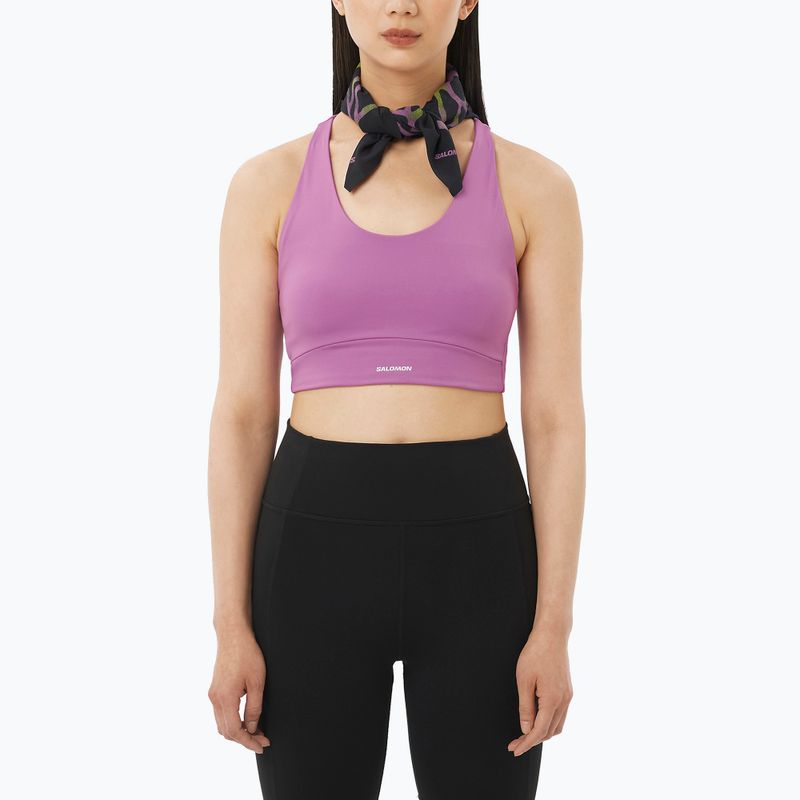 Treniruočių liemenėlė Salomon SHAKEout Core iris orchid 3