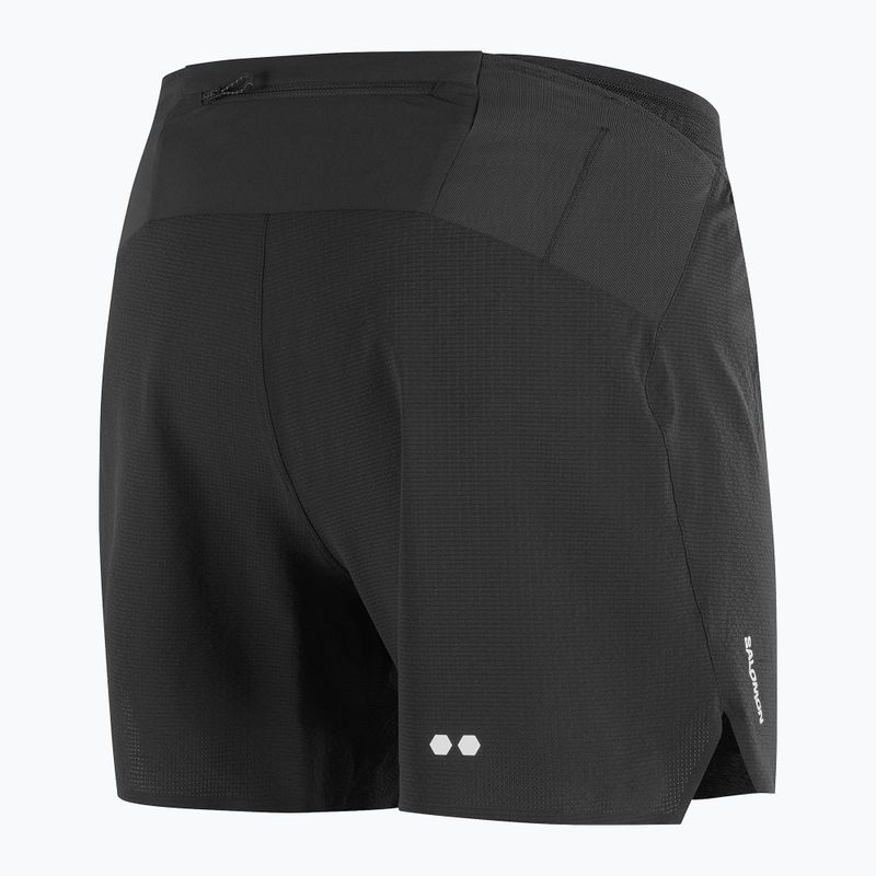 Vyriški bėgimo šortai Salomon Sense Aero Stow 5" deep black 10