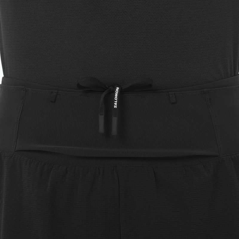 Vyriški bėgimo šortai Salomon Sense Aero 2IN1 5" deep black 3