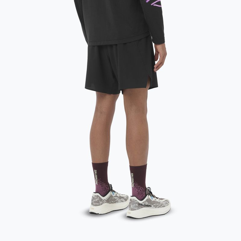 Vyriški bėgimo šortai Salomon Sense Aero 7" deep black 2