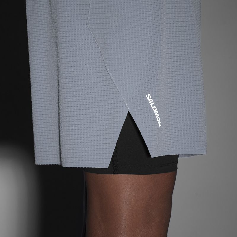 Vyriški bėgimo šortai Salomon Sense Aero 2IN1 5" trade winds 8