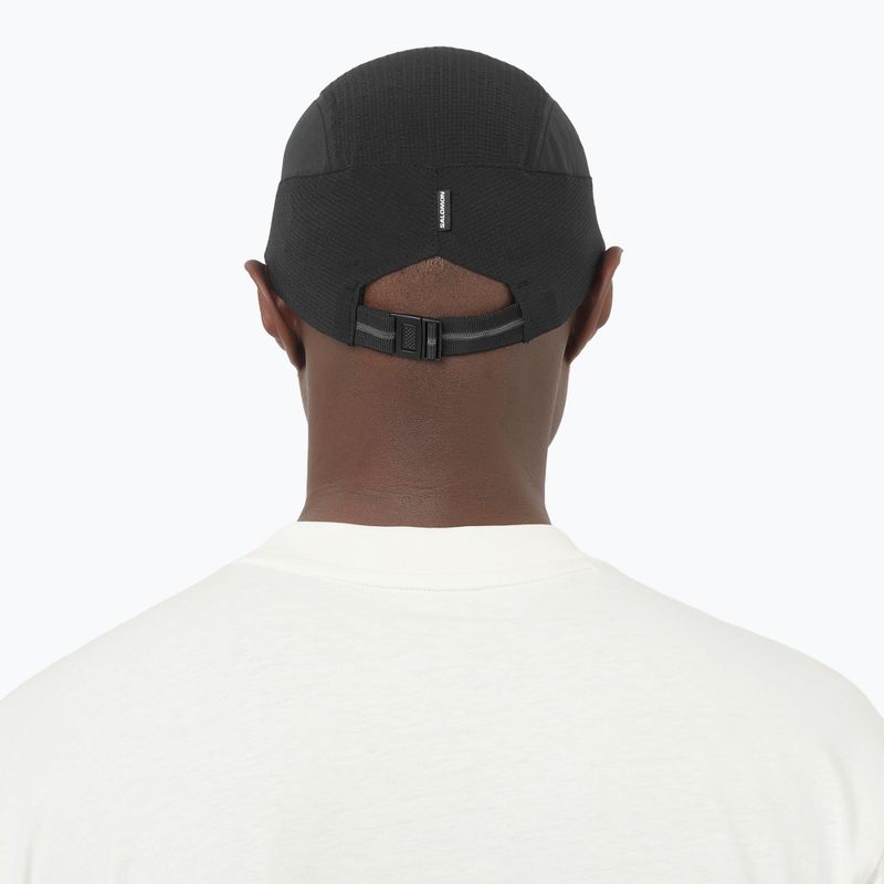 Kepurė su snapeliu Salomon Sense Aero snapback deep black 5