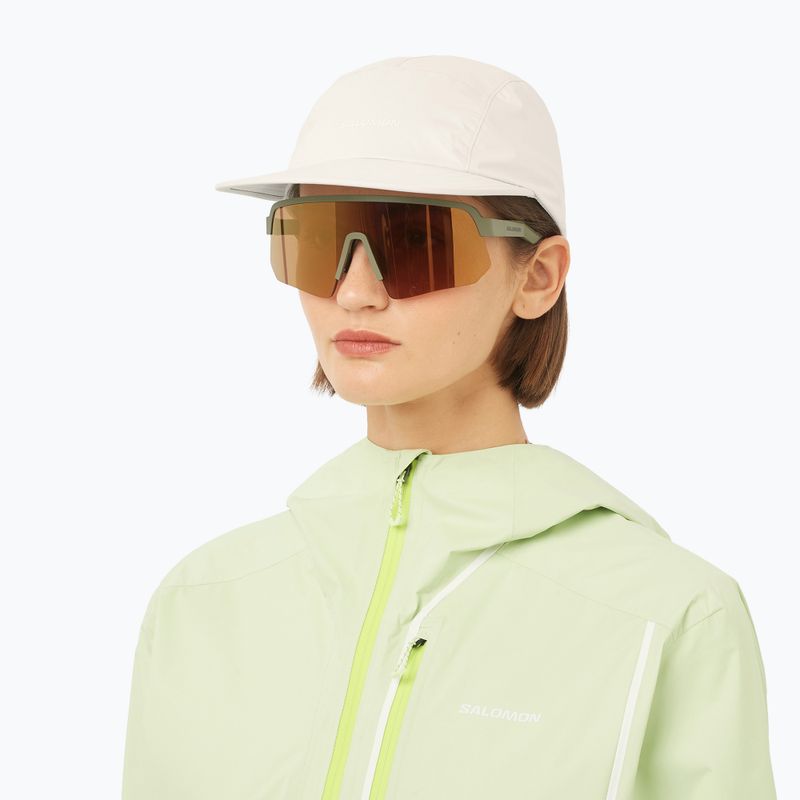 Kepurė su snapeliu Salomon Bonatti Pro 5 Panel whisper white 2