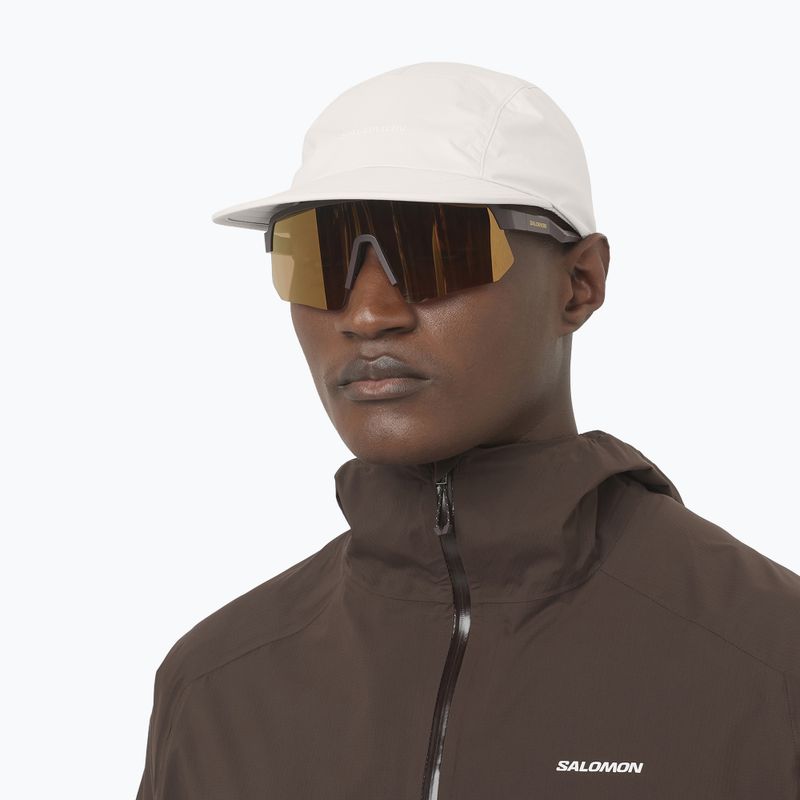 Kepurė su snapeliu Salomon Bonatti Pro 5 Panel whisper white 4