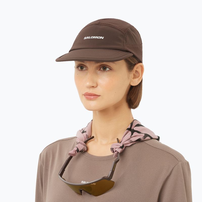 Salomon Sense Aero coffee bean snapback kepurė 2