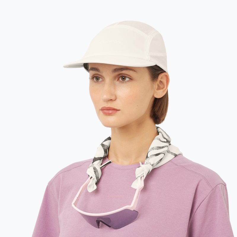 Kepurė su snapeliu Salomon Sense Aero snapback whisper white 2