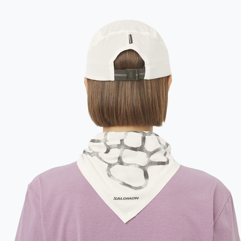 Kepurė su snapeliu Salomon Sense Aero snapback whisper white 3