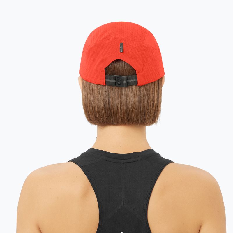 Kepurė su snapeliu Kepurė su snapeliu Salomon Sense Aero fiery red 3