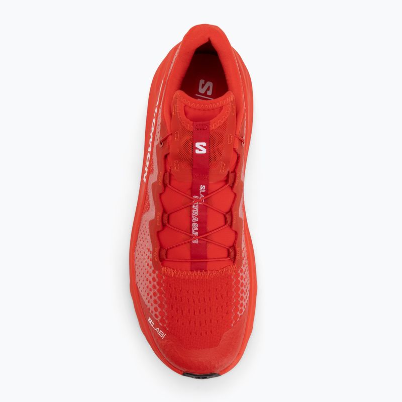 Vyriški bėgimo batai Salomon S/LAB Ultra Glide 1.5 white/fiery red/black 5