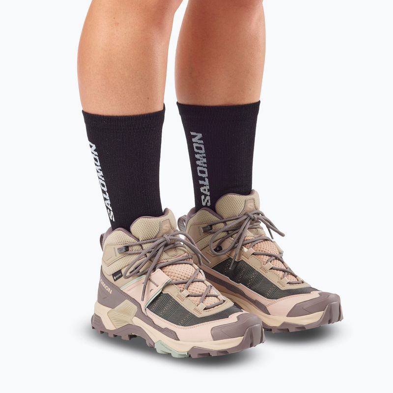 Moteriški žygio batai Salomon X Ultra 5 MID GTX iron/dsrtan/gre 8