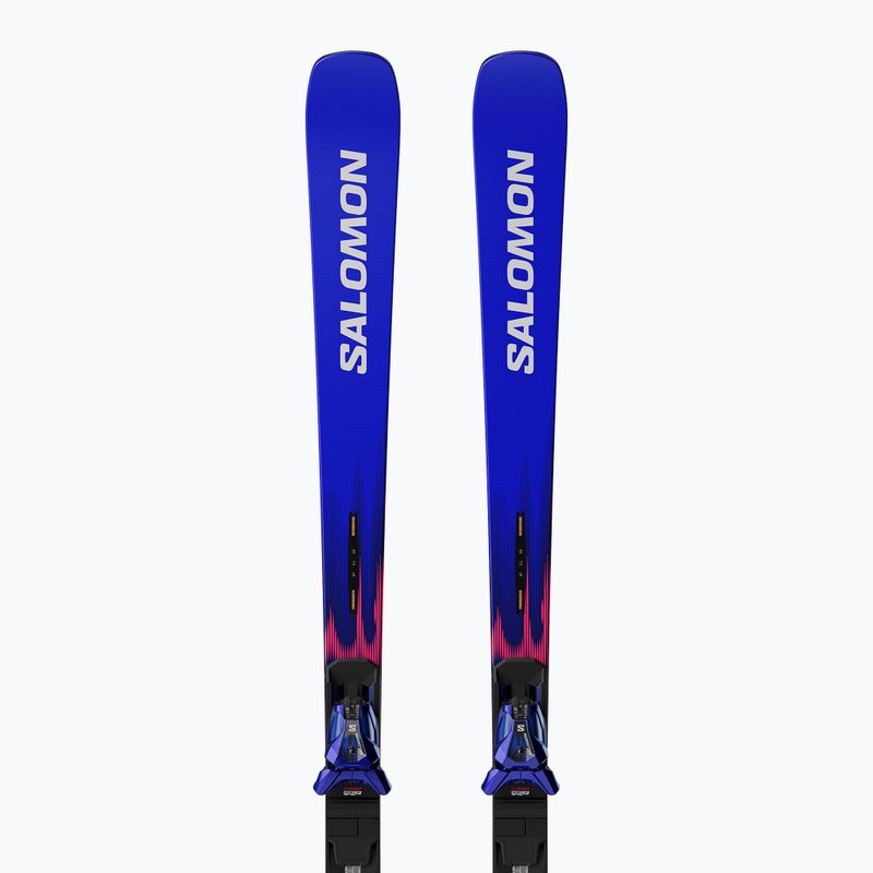 Kalnų slidės Salomon Equipe GS Pro + I12 GW race blue/equipe red 4