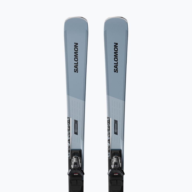 Kalnų slidės + apkaustai Salomon S/Max 10 + M11 GW dusty blue/black 4