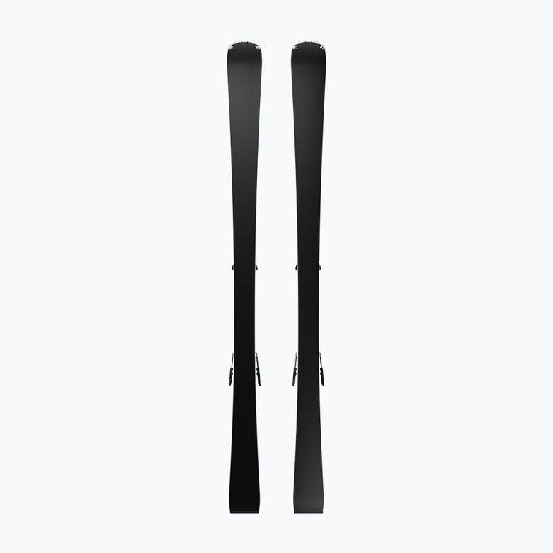 Moteriškos kalnų slidės + apkaustai Salomon S/Max N°8 Black + M10 GW black/glitter 2