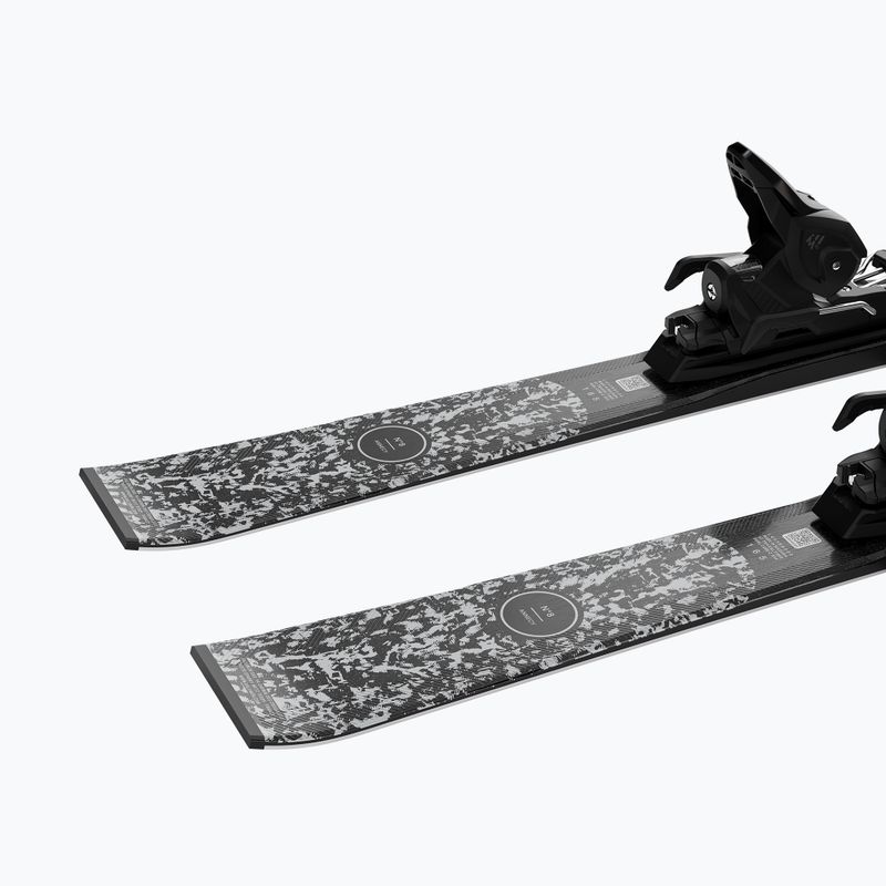 Moteriškos kalnų slidės + apkaustai Salomon S/Max N°8 Black + M10 GW black/glitter 6