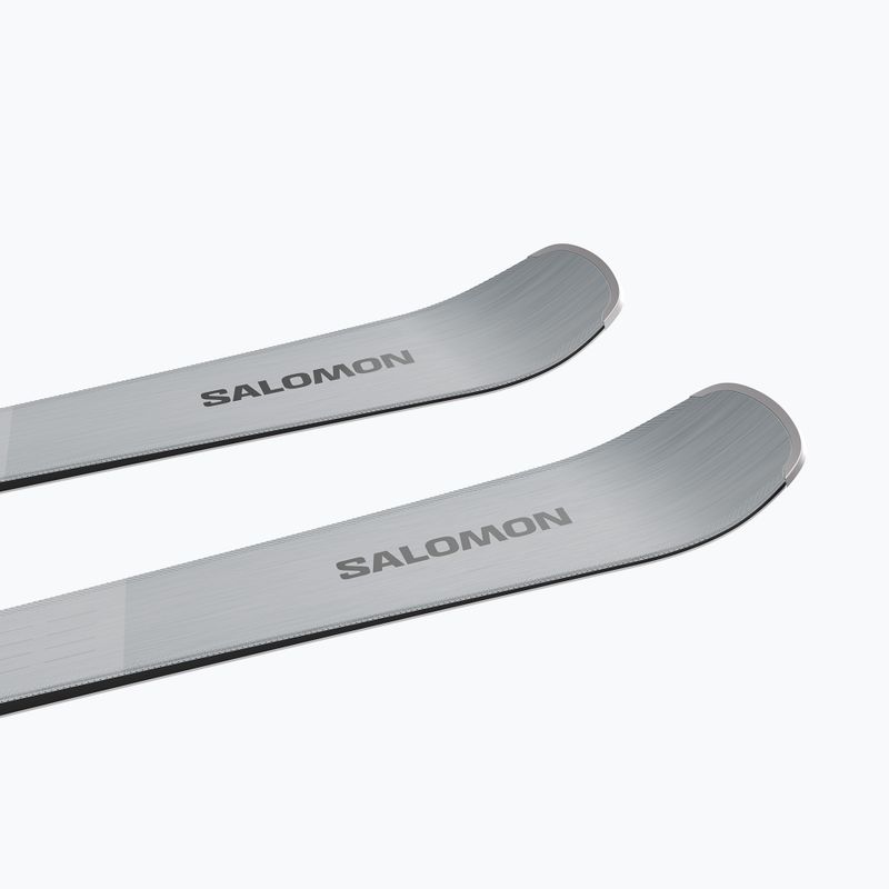 Kalnų slidės + apkaustai Salomon S/Max 12 + I12 GW silver/black 6
