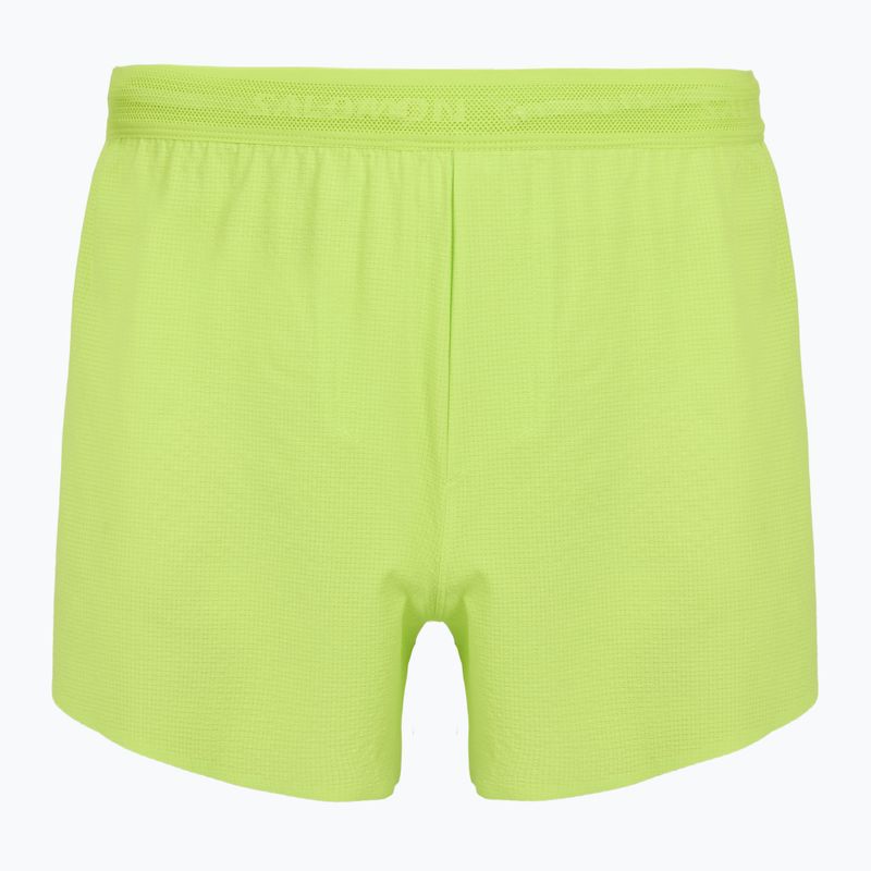 Vyriški bėgimo šortai Salomon Sense Aero SPLT 3" acid lime