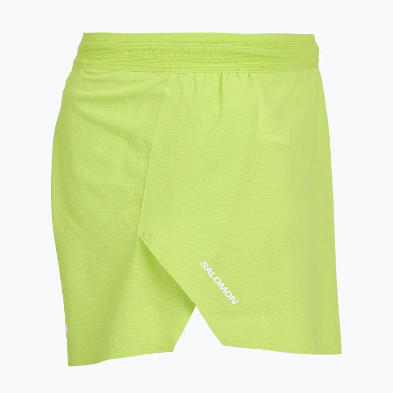 Vyriški bėgimo šortai Salomon Sense Aero SPLT 3" acid lime 4