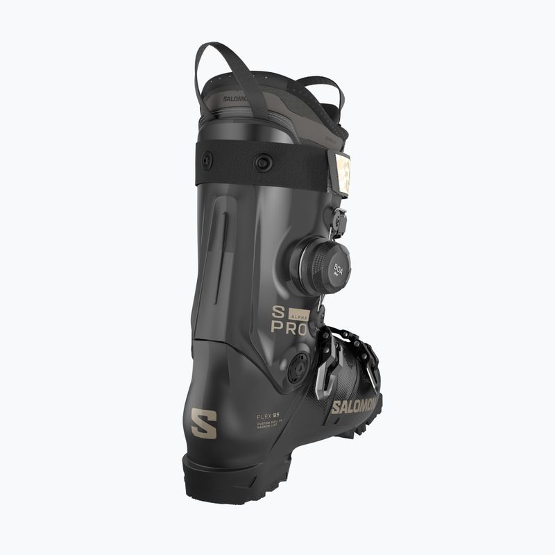 Moteriški slidinėjimo batai Salomon S/Pro Alpha C Boa 85 W black/dark gray met./light bronze met. 2