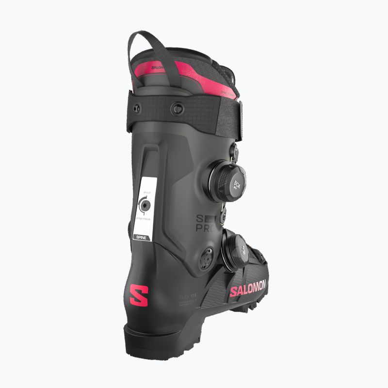Moteriški slidinėjimo batai Salomon S/PRO Supra Dual Boa 115 W black/beluga met/raspberry 4