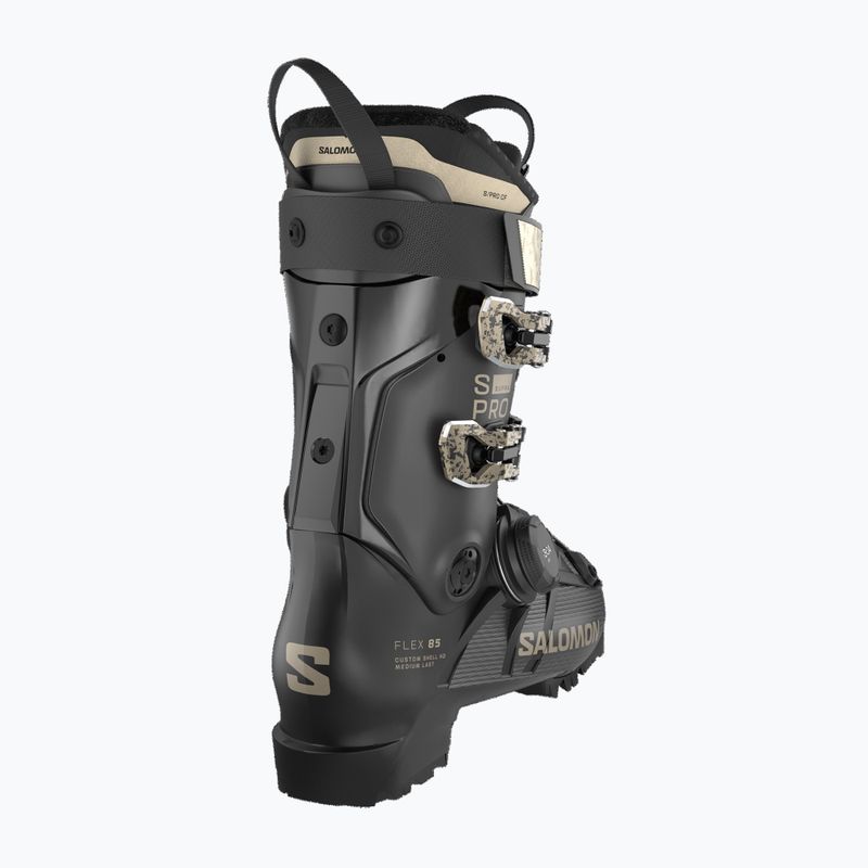 Moteriški slidinėjimo batai Salomon S/PRO Supra S Boa 85 W black/beluga met/light bronze met 2