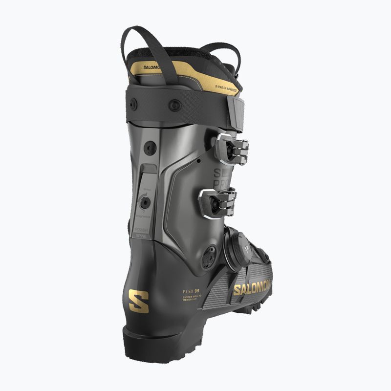 Moteriški slidinėjimo batai Salomon S/PRO Supra S Boa 95 W black/beluga met/gold met 3