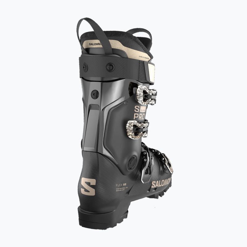 Moteriški slidinėjimo batai Salomon S/PRO Supra 95 W black/dark gray met/light bronze met 3
