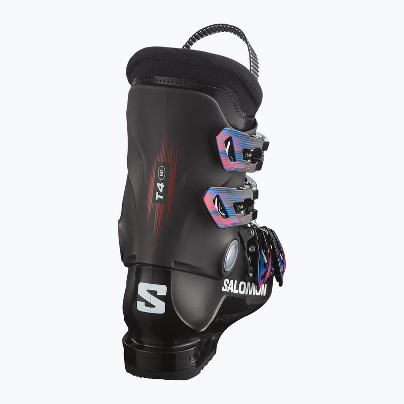 Vaikiški slidinėjimo batai Salomon T4 M Jr black/black/white 3