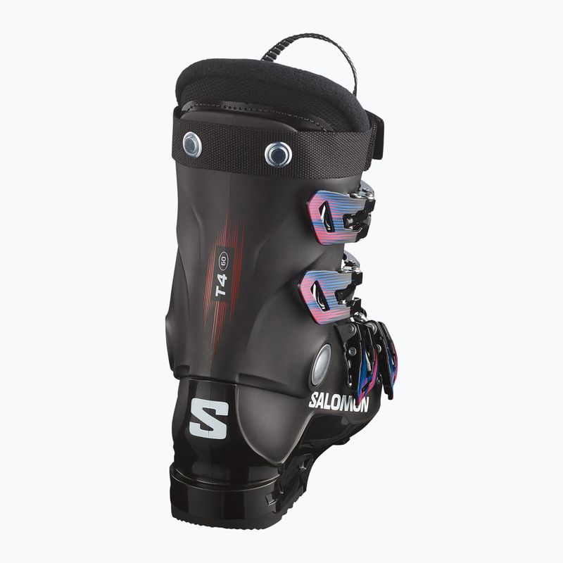 Vaikiški slidinėjimo batai Salomon T4 L Jr black/black/white 3